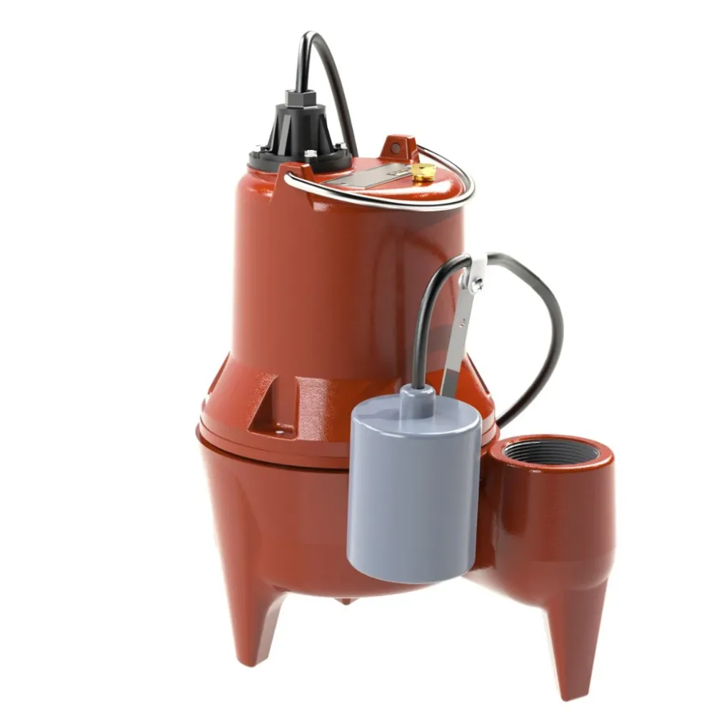 Liberty LE51A Sewage Pump 1/2 HP Programmato Submersible Pump Wide-Angle Float