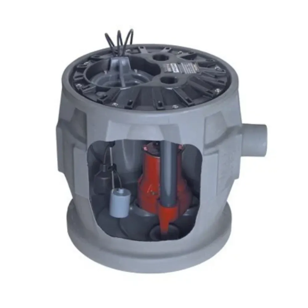 Liberty P382LE52 Pro380-Series ½ HP Sewage Pump System (230V) 24" x 24"