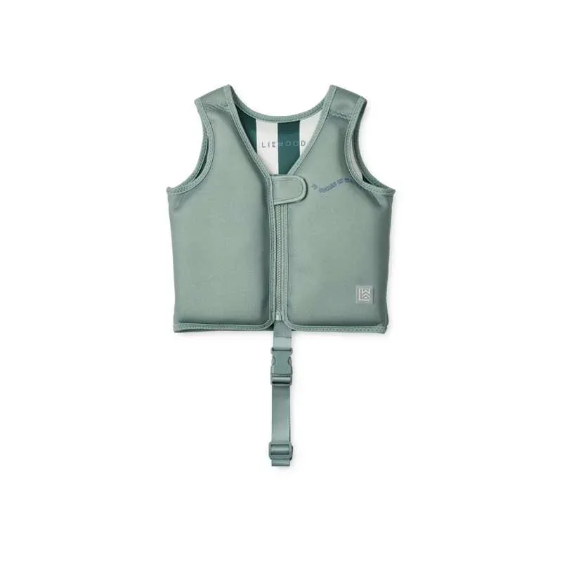 Liewood Dove Badevest - It Comes Waves/Peppermint