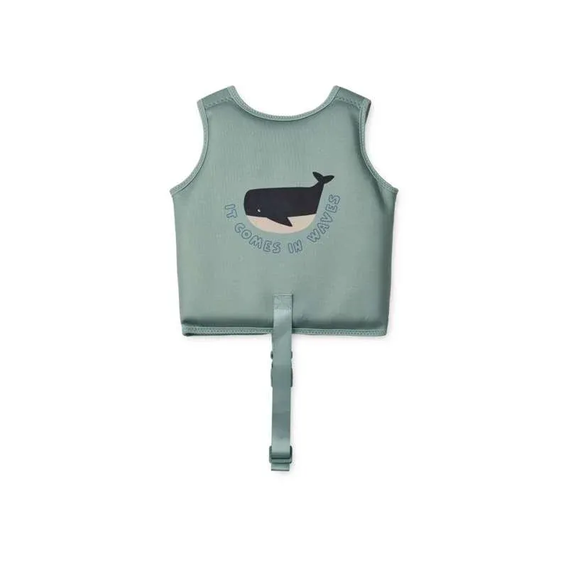 Liewood Dove Badevest - It Comes Waves/Peppermint