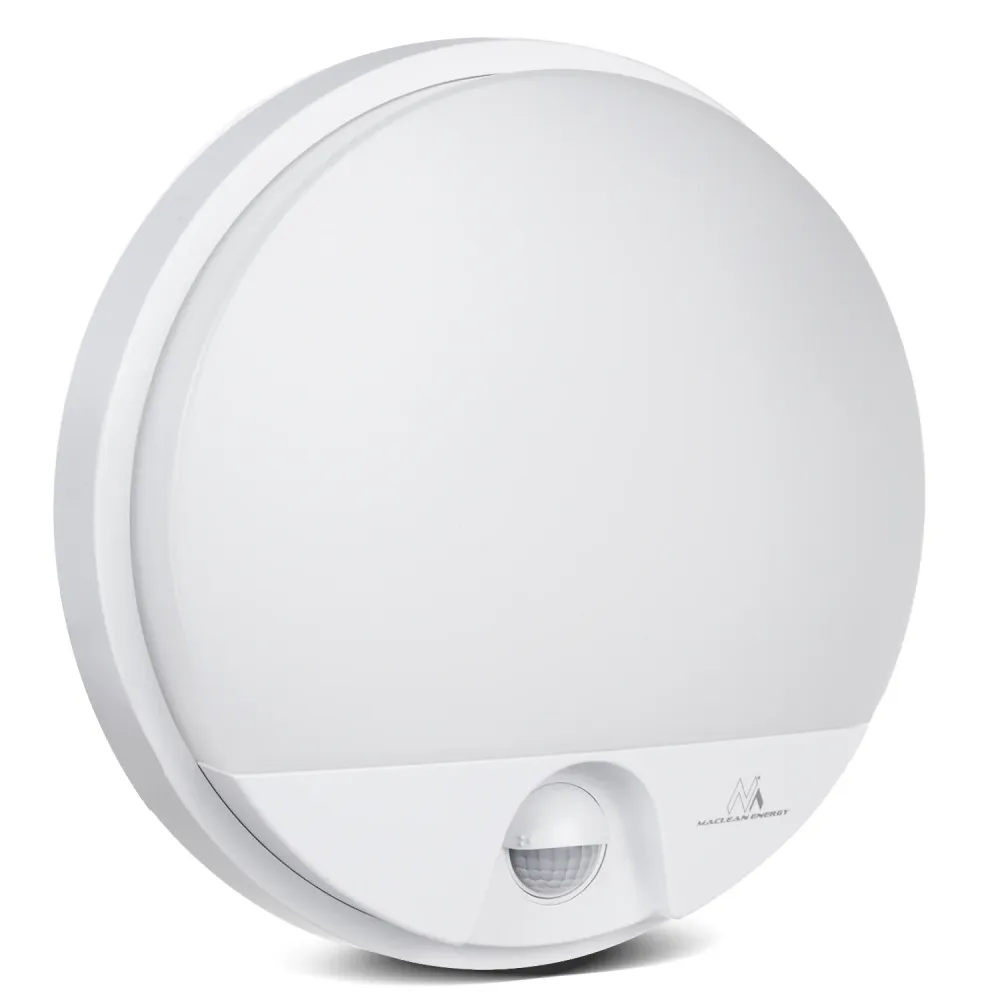 Maclean MCE291 W Wall LED Infrared Motion Sensor LED Wall Lamp Indoor Outdoor Lighting 15W Antiacqua Dustproof