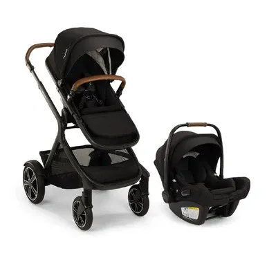 Nuna DEMI Next Travel System + PIPA Aire RX Caviar