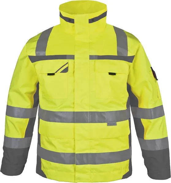 Parka di protezione dagli avvisi PKA giallo/grigio taglia: S WIPA-GE-002