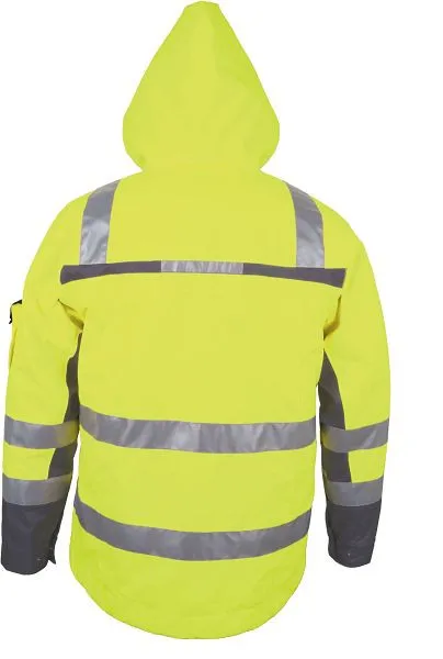 Parka di protezione dagli avvisi PKA giallo/grigio taglia: S WIPA-GE-002