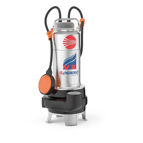 PEDROLLO VXm 10/35-N submersible electric pump drainage cesspools and sewage 10 METERS CABLE Supply