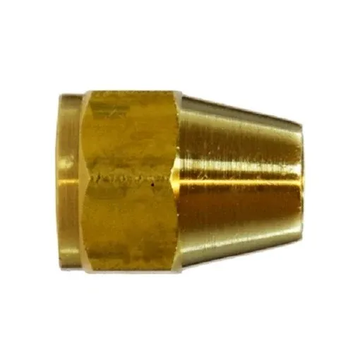 1/2" Short Rod Nut SAE 45 Degree Flare Ottone Fittings 10019L