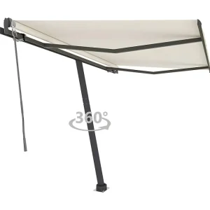 Tenda automatica free standing 300x250 Crema
