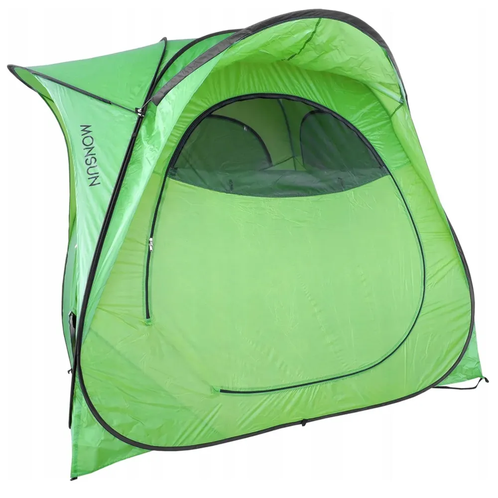 Tourist spacious tent floor Monsun LXMS1, di poliestere fabric, waterproof material, functionality and comfort