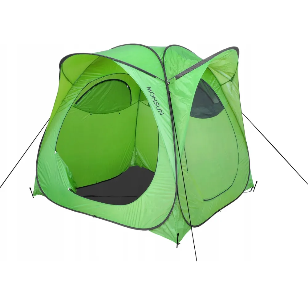 Tourist spacious tent floor Monsun LXMS1, di poliestere fabric, waterproof material, functionality and comfort