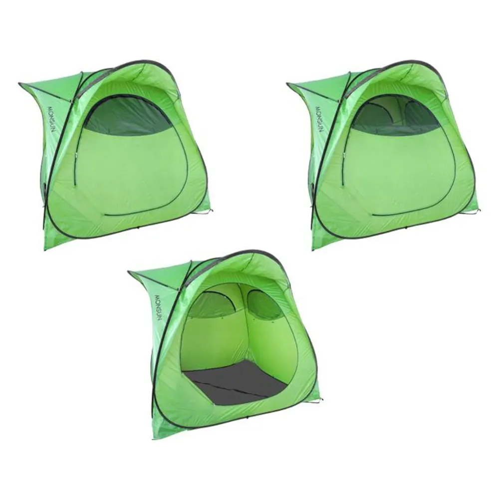 Tourist spacious tent floor Monsun LXMS1, di poliestere fabric, waterproof material, functionality and comfort