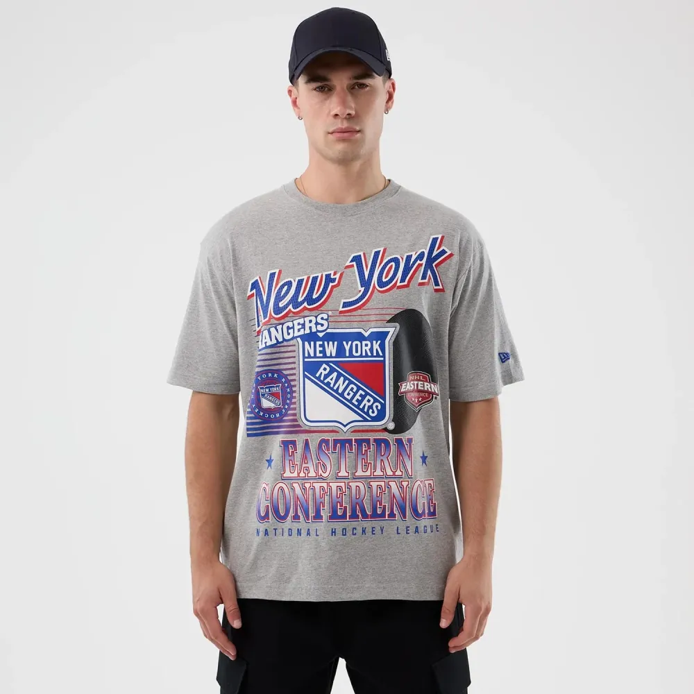 T-Shirt New York Rangers NHL Sport Intramontabile S