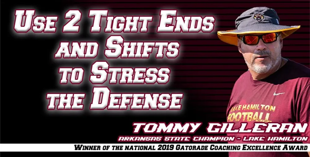 Use 2 TE and Shifts to Stress Defense