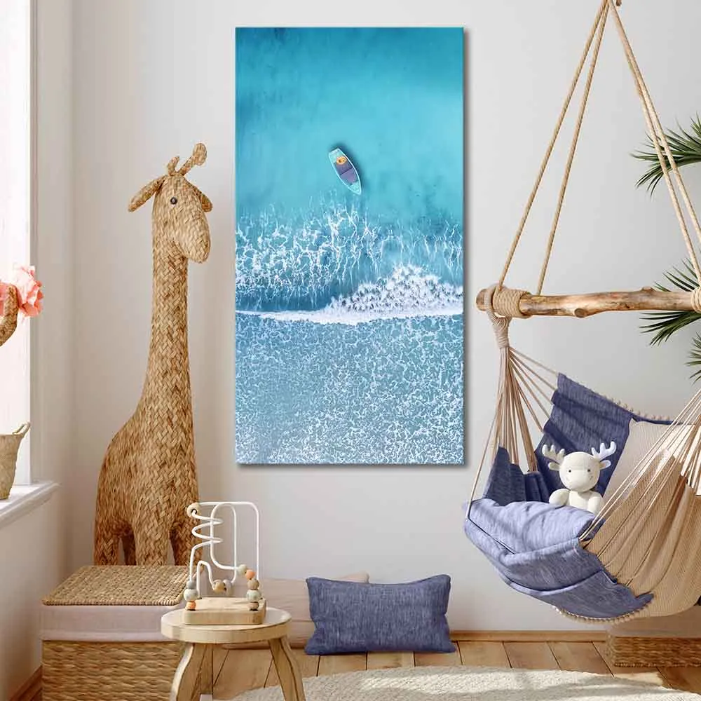 Vetri decorati - Vetro Barca mare