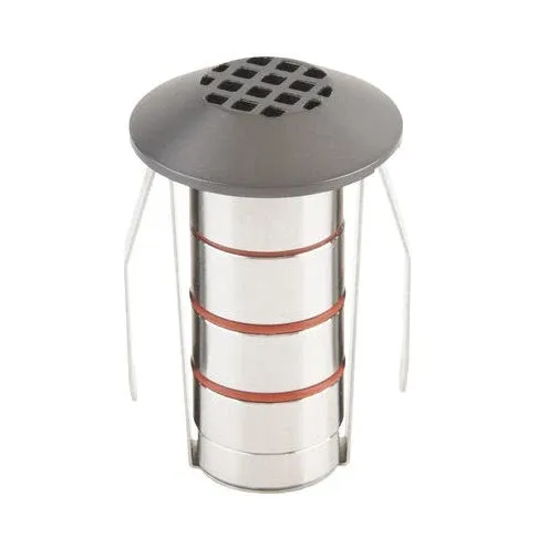 WAC Lighting - 1041-27BS - WAC 1" LED INGROUND LOUVER 2700K BRONZE ACCIAIO INOX STELL