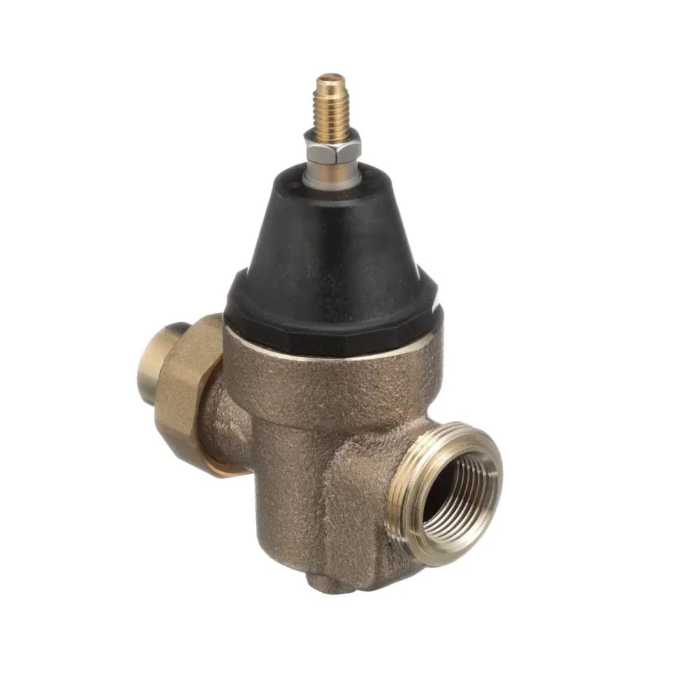 Watts LFN45BM1-U-S 3/4 3/4 Lead Free Water Pressure Reducing Valve, Solder Union x FPT, Adjust 25-75 psi, Max Work 400 psi...