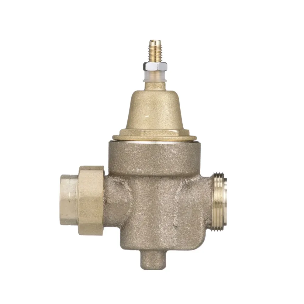 Watts LFN55BM1 U 3/4 3/4 Lead Free Water Pressure Reducing Valve, NPT Thread Union x NPT Female, Max Work 400 psi, Adjust...