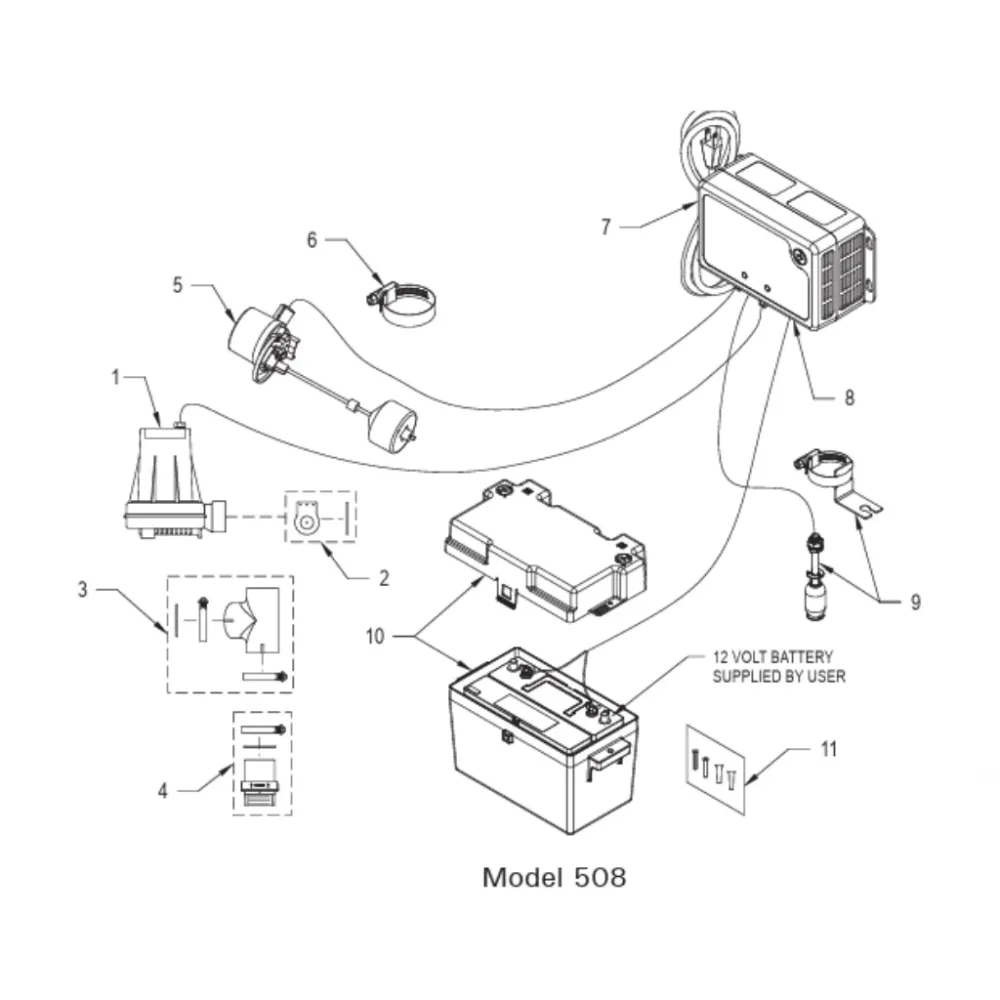 Zoeller Aquanot® Spin 508 ProPak M53 — Battery Backup Sump System (508-0006)