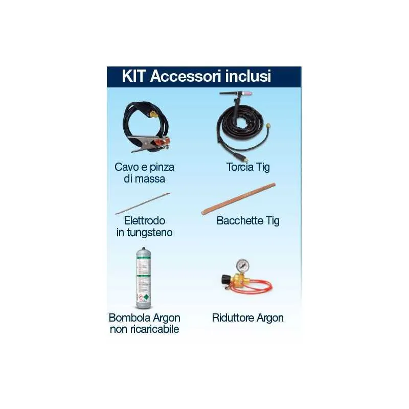 Saldatrice filo nogas stayer - numerosi mig 131ful - c/filo c/torcia+kit tig+arco