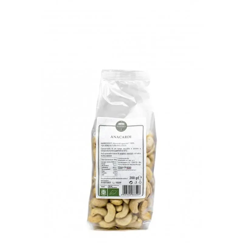 Anacardi Bio 200g X CANALE ESCLUSIVO