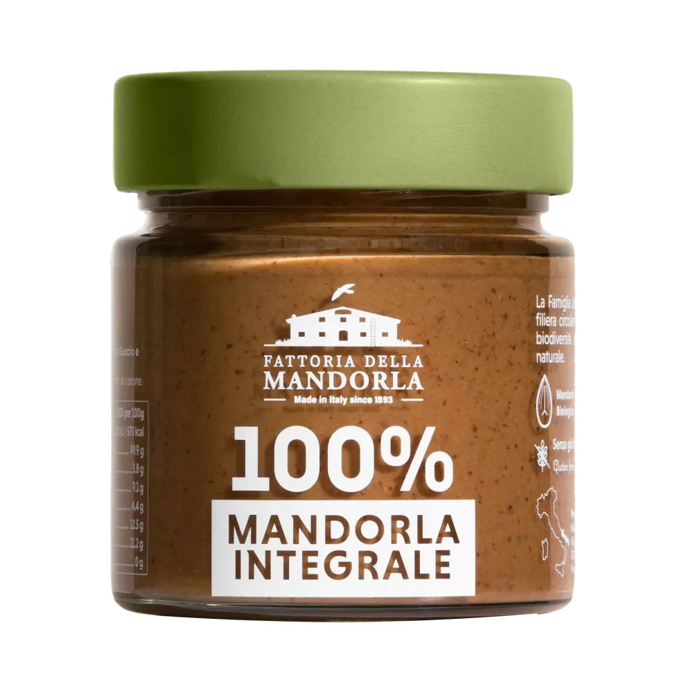 Crema Integrale-100% Mandorla 200g X CANALE ESCLUSIVO
