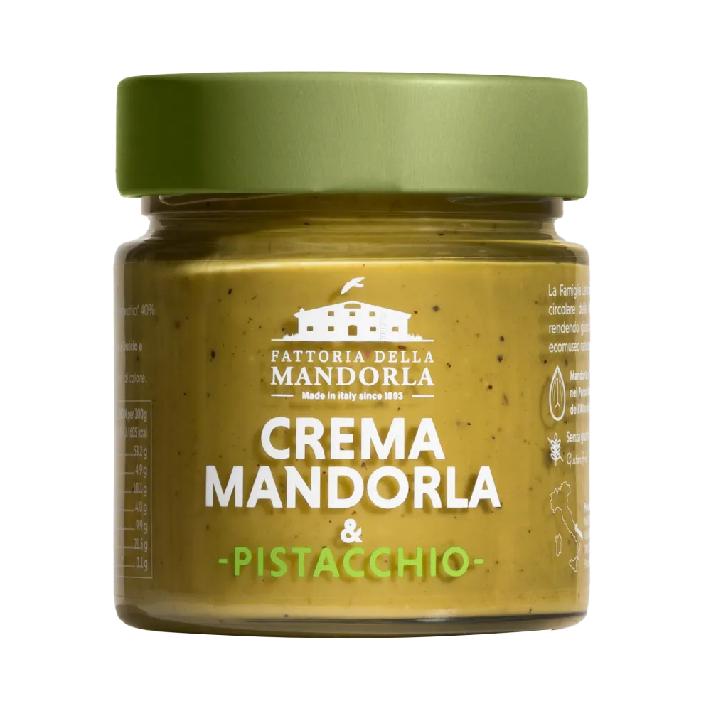 Crema Mandorla e Pistacchio 200g X CANALE ESCLUSIVO