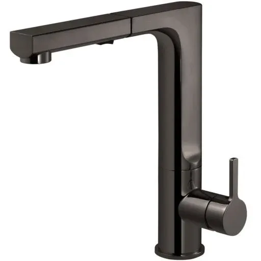 Hamat - STPO-2000 OB - Storm Dual Function Pull Out Kitchen Faucet Oil Rubbed Bronzo opaco Acciaio Inox
