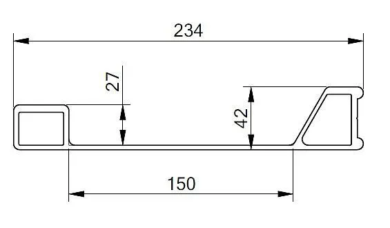 Binari di carico Altec RAS lunghezza: 2995 mm carico su un asse: 110 kg conf: 1 paio 08220002