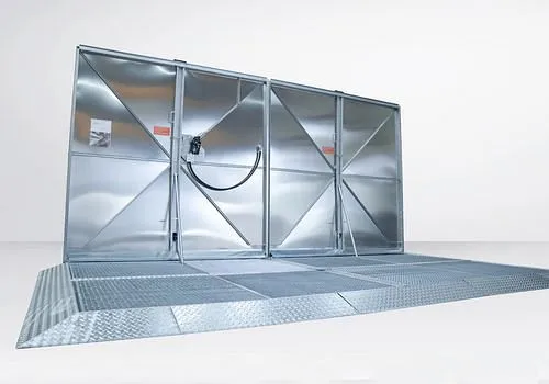 Rampa di accesso DENIOS per stazione di rifornimento carburante 267-251