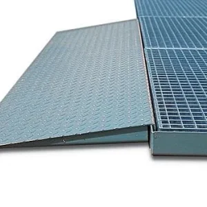 Rampa DENIOS acciaio per elementi pavimento Classic Line zincata 950 x 1120 mm 115-177