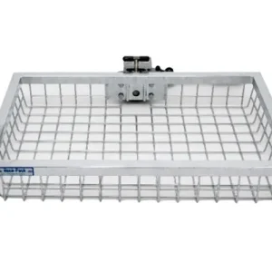 Portapacchi posteriore Optimal abbassabile con sgancio veloce nelle dimensioni 800 x 500 x 125 mm 131350 Heck-Pack