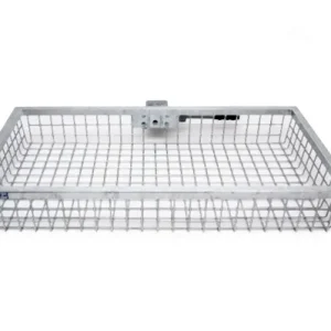 Portapacchi posteriore Optimal con sgancio veloce nelle dimensioni 1200 x 600 x 175 mm 101466 Heck-Pack