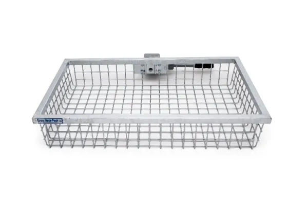 Portapacchi posteriore Optimal con sgancio veloce nelle dimensioni 1000 x 600 x 175 mm 992101 Heck-Pack