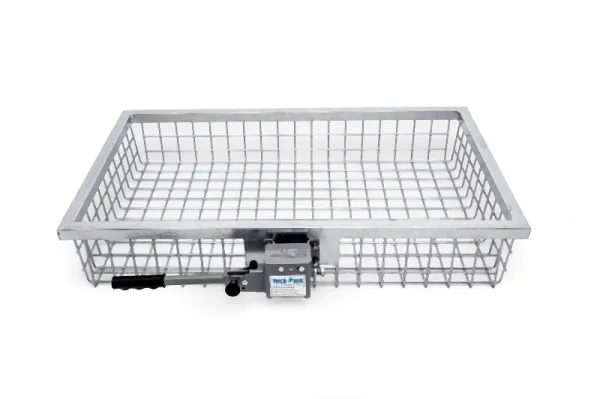 Portapacchi posteriore Optimal con sgancio veloce nelle dimensioni 1000 x 600 x 175 mm 992101 Heck-Pack
