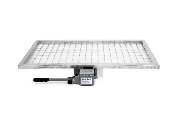 Portapacchi posteriore Optimal con sgancio veloce nelle dimensioni 1000 x 500 x 35 mm (griglia piatta) 991470 Heck-Pack