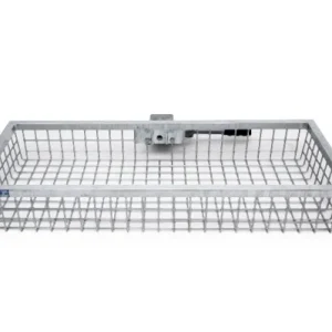 Portapacchi posteriore Optimal con sgancio veloce nelle dimensioni 1200 x 500 x 175 mm 101456 Heck-Pack