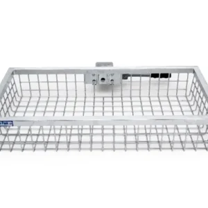 Portapacchi posteriore Optimal con sgancio veloce nelle dimensioni 1000 x 500 x 175 mm 992102 Heck-Pack