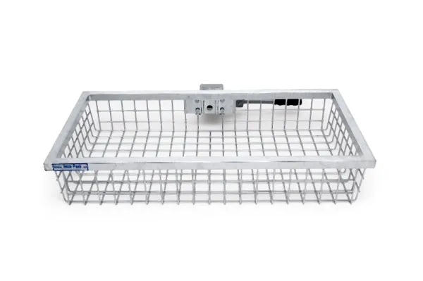 Portapacchi posteriore Optimal con sgancio veloce nelle dimensioni 1000 x 500 x 175 mm 992102 Heck-Pack