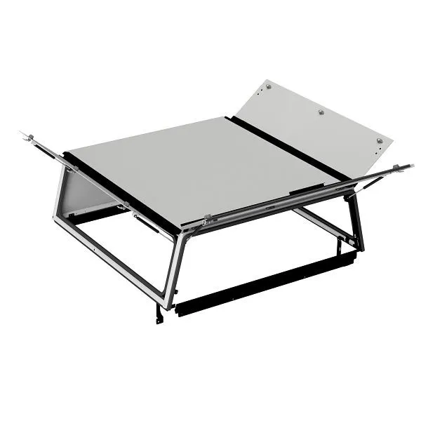 LogicLine PickUp HardTop PHT-120 con ribalta laterale su entrambi i lati e lato conducente (Ford Ranger - cabina doppia da...