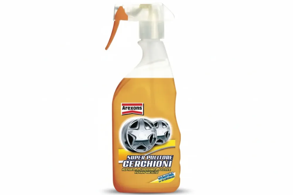 Detergente Super Pulitore Per Cerchioni Ml.500 Flacone Con Nebulizzatore Arexons