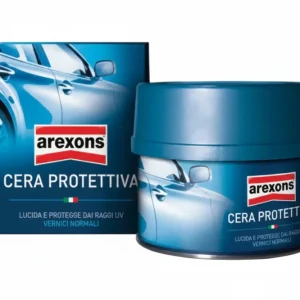 Cera Protettiva Per Auto- - Ml.250 Barattolo Con Spugna (8270) - 2 Pezzi Arexons