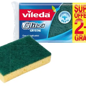Vileda Spugna Glitzi Crystal 2+1 Pz. 30.00 Confezioni
