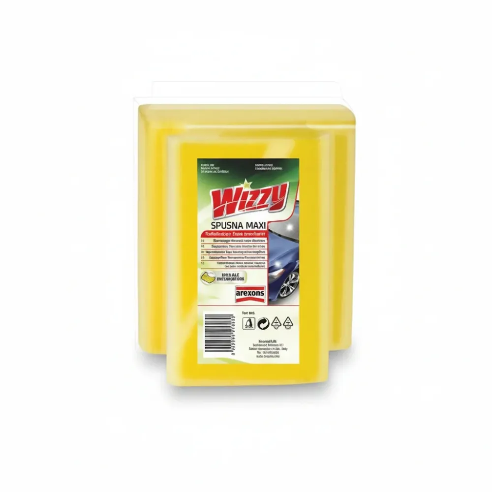 Wizzy Spugna Maxi- - Mm.100X150X170H. (1603) - 12 Blister Arexons