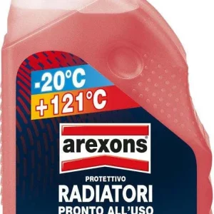 Arexons Liquido radiatore Rosso da Flacone 2,0 lt