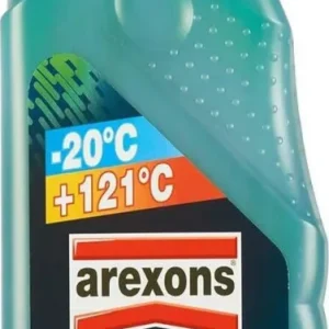 AREXONS Protettivo Radiatori -20°, Liquido per Radiatori - VERDE - 1 L