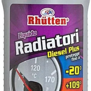 LIQUIDO RADIATORI -20 da 1 LT SPECIFICO PER MOTORI DIESEL
