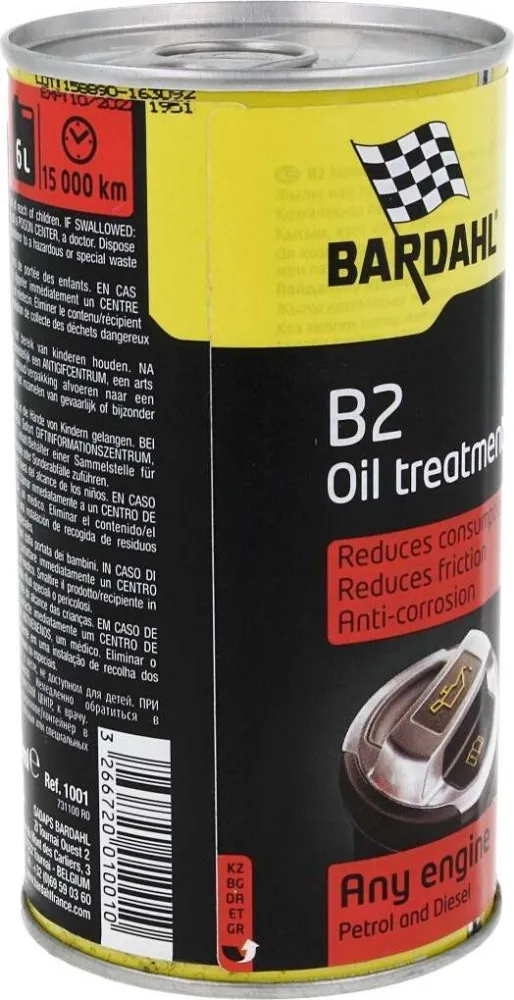 BARDAHL Additivo B2 Oil Treatment Trattamenti Olio Motore 300 ML