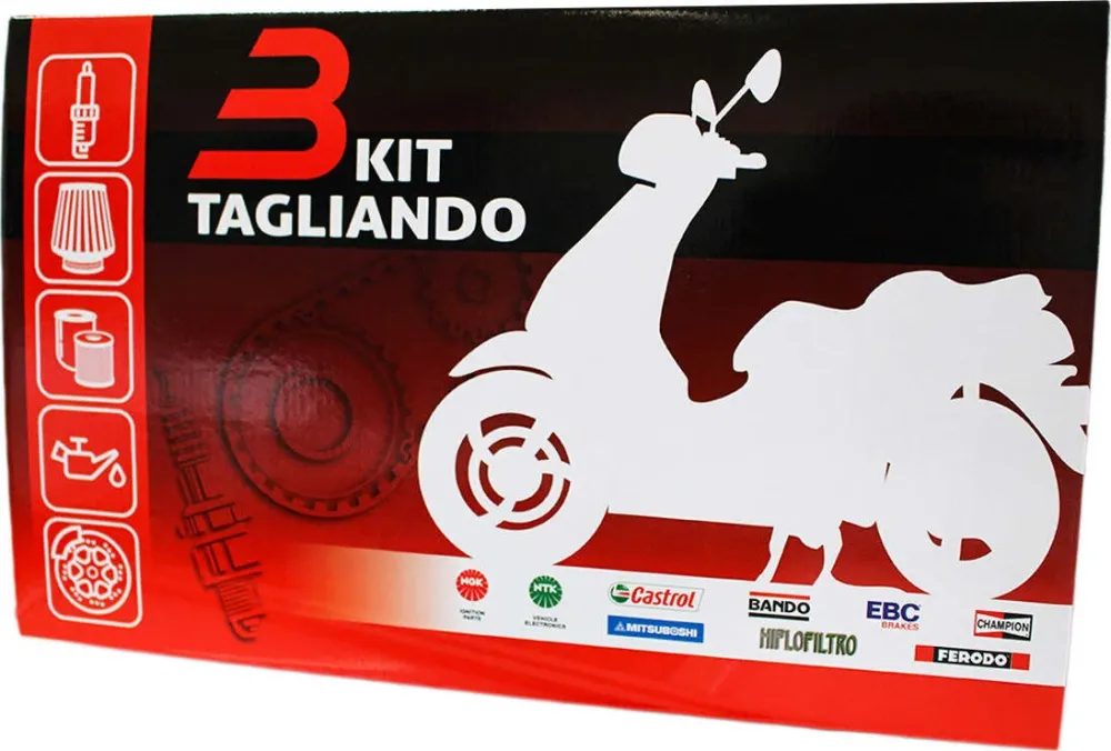 Bergamaschi Kit Tagliando Completo Moto Yamaha YP Majesty 400 cc 2009-2013 A2Zworld