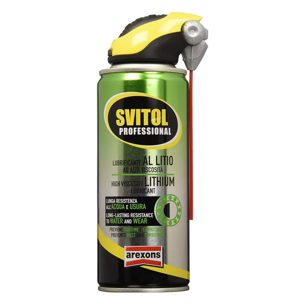 Grasso svitol professionale lubrificante litio 400 ml protezione ruggine resistente all' acqua