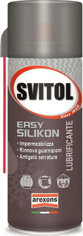 Svitol easy silikon 200ml lubrificante spray impermeabilizzante antiadesivo protettivo guarnizioni