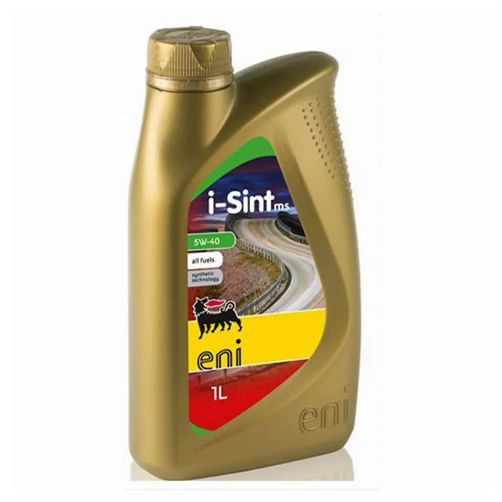 Olio Motore Sintetico Lubrificante Auto Acea A3 B4 I-sint Ms Sae 1 Lt Eni/5w-40